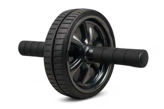 Ab wheel exercise equipment for core strength training