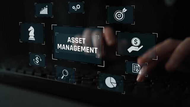 Asset management system showing investment planning, financial goal tracking, ROI analysis, and performance monitoring for efficient resource utilization Marrow