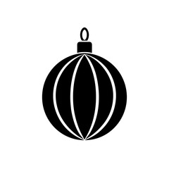 Ornament with vertical lines on transparent background