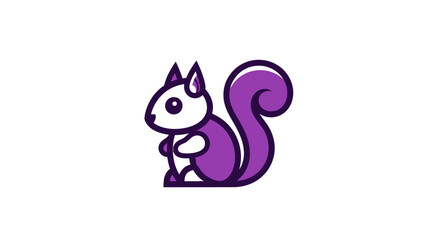 Stylized squirrel