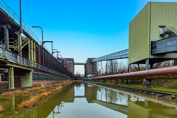 the Hansa coking plant in Dortmund, Germany, today a museum, industrial monument open for visitors