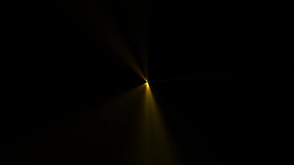 Warm Yellow light rays looping animated background - Powered by Adobe