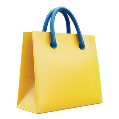 yellow shopping bag