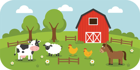 farm animals farm