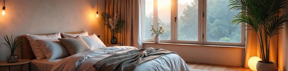 Serene Bedroom Sanctuary Minimalist Design for Peaceful Sleep and Ultimate Relaxation