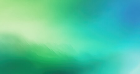 Soft green and blue gradient abstract background with smooth light transitions and natural tones.