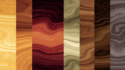 Eroded wood grain texture showing warm earth gradients fitting for sustainable lifestyle magazine content.