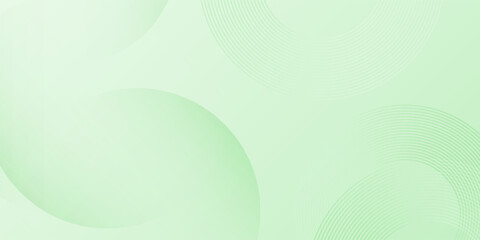 Minimalist light green background with soft circular line patterns, Modern Trendy design in Vector Illustration