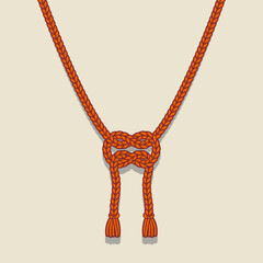 紐 赤 シャドウ