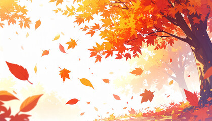 autumn leaves background