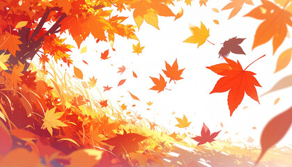 autumn leaves background