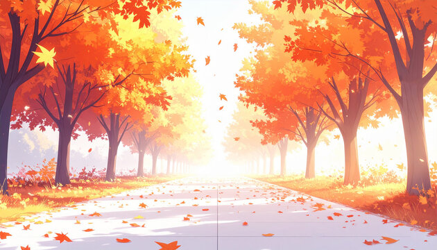 autumn leaves background