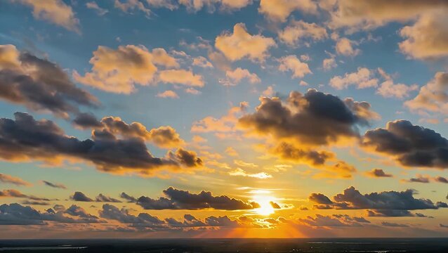 Imaging of the Amber Tones Present in the Attractive Cerulean Firmament The Unusual Beauty of the Evening Sky's Golden