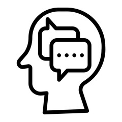 communication concept icon