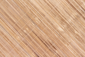 Wood blinds wall 	diagonal patterns on brown background