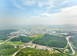 Fototapeta premium 함안일반산업단지,함안군,경남
