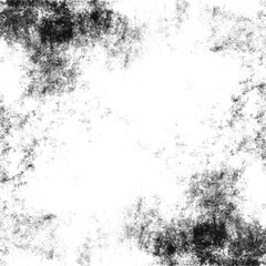 Fototapeta premium Dark Grunge Distressed Texture Background. Old Vintage Black and White Chalk Scribble Overlay.