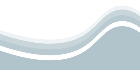 Abstract silver wave background, Vector silver line background curve element with white space for text and message design, overlapping layers. vector illustration