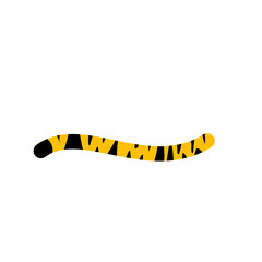 Tiger tail vector