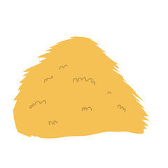 Straw for animal feed