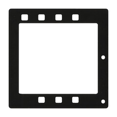 PNG Vintage film slide frame design.
