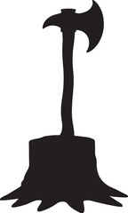 vector illustration of a hammer
