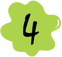 Obraz premium Number