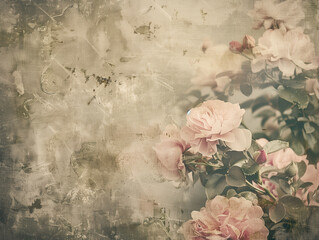 Romantic Floral Backdrop