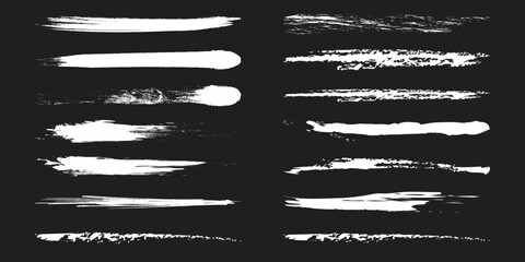 Chalk and Charcoal Brush Strokes ? Grunge Crayon Texture Lines, Scribble Smears and Hand-Drawn Pencil Dividers Vector Set.eps