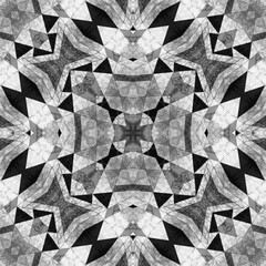 Gray black and white marble ornament stone tile 