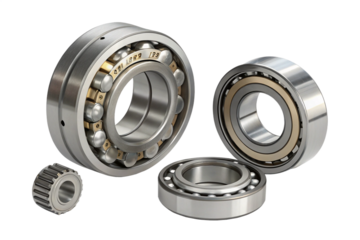 Old isolated car engine equipment, a metal auto part machine