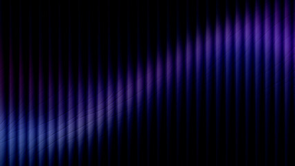 dark abstract background with blue purple gradient light soft wave pattern and vertical textured lines