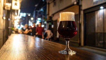 Japanese Craft Beer in Cozy Tokyo Alley Bar