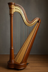 AI Generated Harp