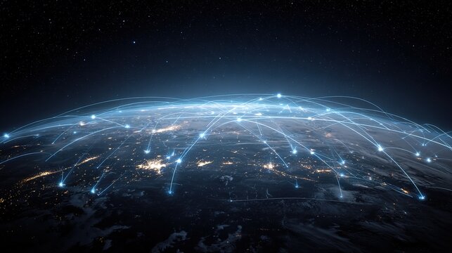 Cloud Computing and Global Network Connectivity – Internet Data Exchange and Digital Cloud Technology