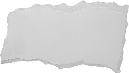 White ripped paper torn edges strips isolated on black background