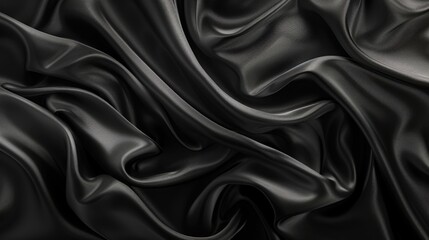 Fototapeta premium Smooth black gradient background 
