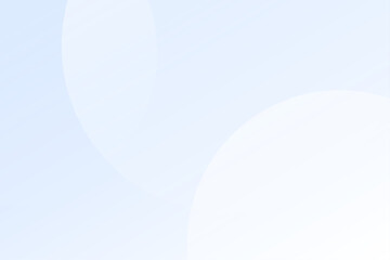 やわらかい水色グラデーションの抽象的な円形背景デザイン