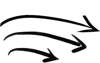 Curved Arrows Collection Hand-Drawn Design Elements for Direction, Flow, and Emphasis in Creative Projects