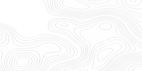 Abstract topography pattern seamless lines sea map modern design white background. Abstract digital topographic contour map concept space geometric strip grid line. Natural discovery of maps.	