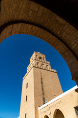 Big tower in Kairouan Grand Mosque