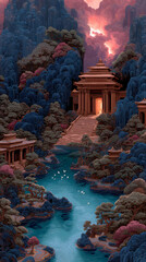 Sui-Tang Dynasties: Three Teachings Fusion - Taoism: Golden Millet Dream, Millet Rice, Chang'an Illusion, Taoist Gourd, Blue Immortal Mist
