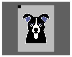 Dog Vector and Icon