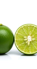Fresh Lime Duo - A Vibrant Citrus Still Life.