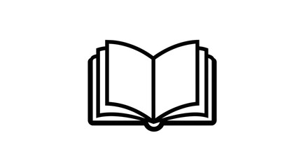 open book with bookmark