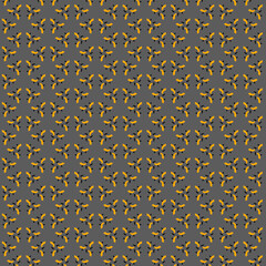 Simple abstract geometric mosaic colorful pattern on a gray background Modern home decor, fabric, textile, gift wrapping paper