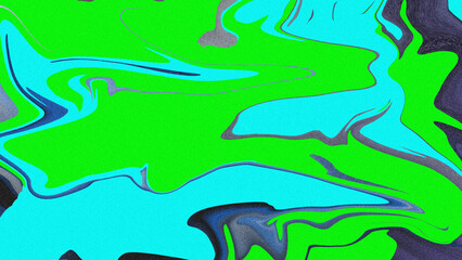 An abstract background with a mix of green and blue hues, creating a dynamic and vibrant pattern that evokes a sense of energy and movement