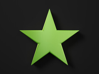 Obraz premium Car paint star symbol