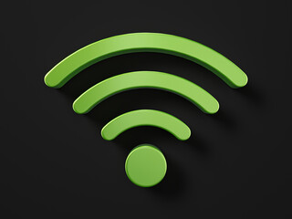 Car paint wifi symbol