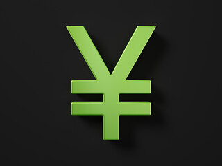 Car paint yen symbol